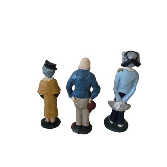 Hartford Crunkleton Set of 3 Senior Citizen Figurines - Picture 3 of 6